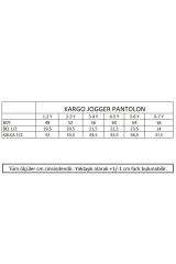 Kargo Jogger Pantolon - Lila