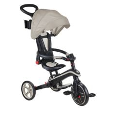 Globber Explorer 4 in 1 Katlanabilir Bebek Bisikleti Koyu Bej