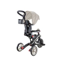 Globber Explorer 4 in 1 Katlanabilir Bebek Bisikleti Koyu Bej