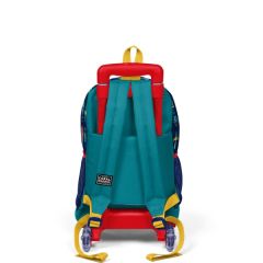 Coral High Kids Lacivert Çivit Robot Desenli Üç Bölmeli Çekçekli Okul Sırt Çantası 23380