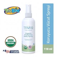 Trukid Organik Koruyucu Bebek Losyonu Protective Baby Sprey 118 ml