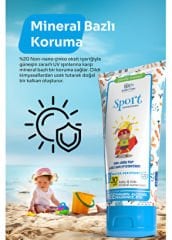 Babyton Bebek ve Çocuklar İçin Suya Dayanıklı Güneş Koruyucu Krem 100 ml