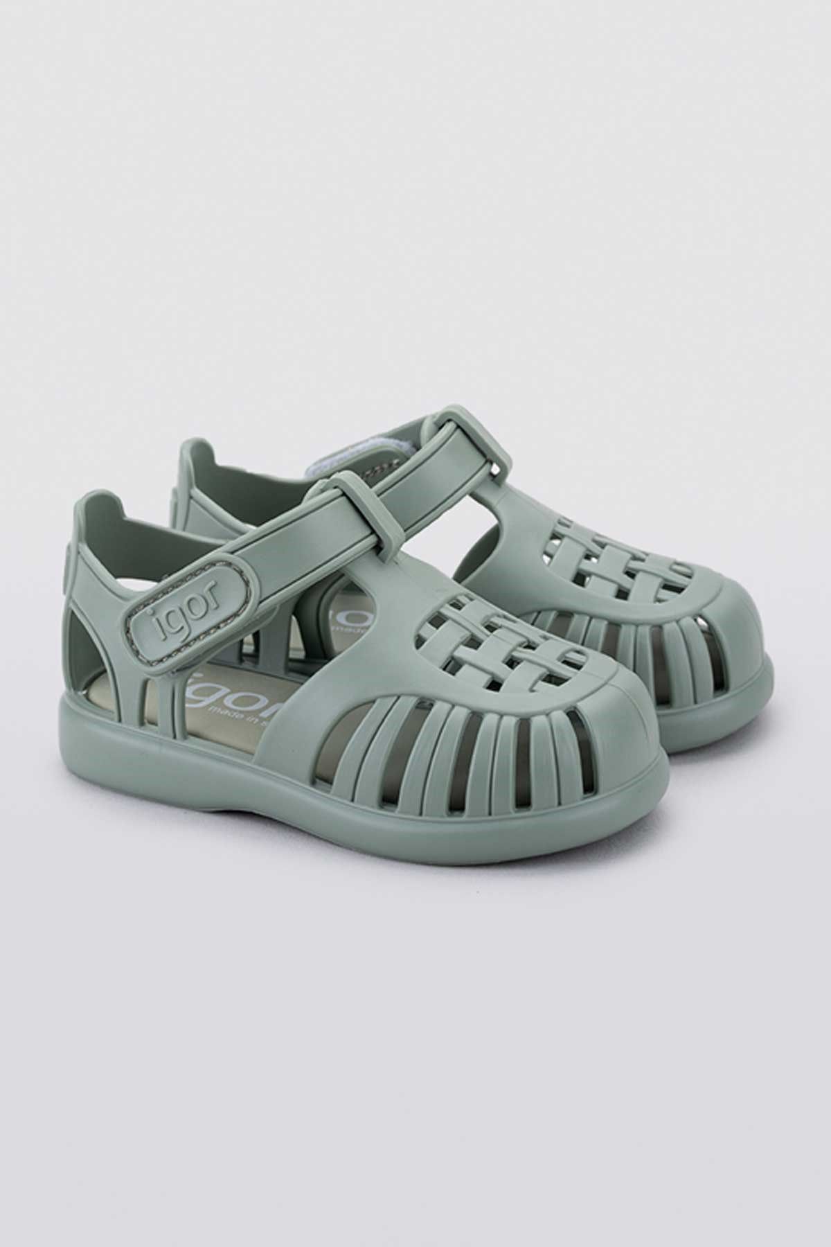 IGOR S10271 Tobby Solid Çocuk Yeşil Sandalet