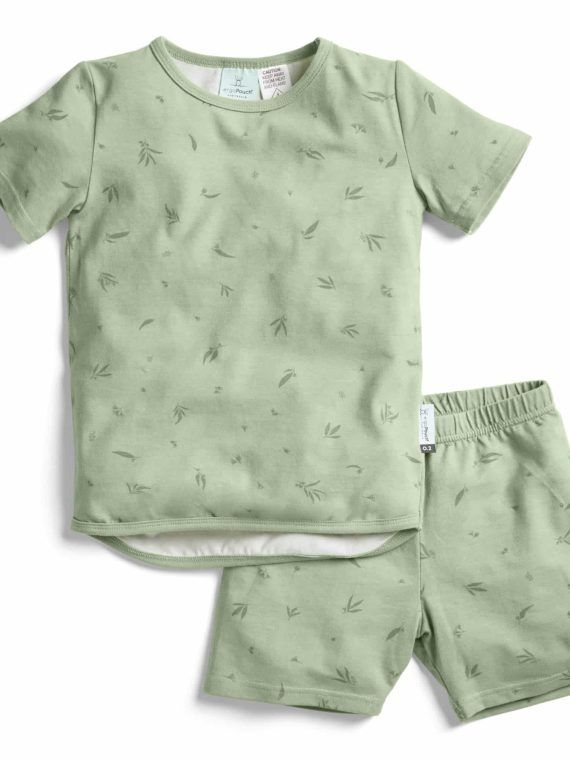 Ergopouch 0.2 TOG Organik Pamuklu 2 Parça Kısa Pijama - Willow