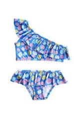 ; Miela Kids UV Korumalı Ruffle Tek Omuz - Sea Shell