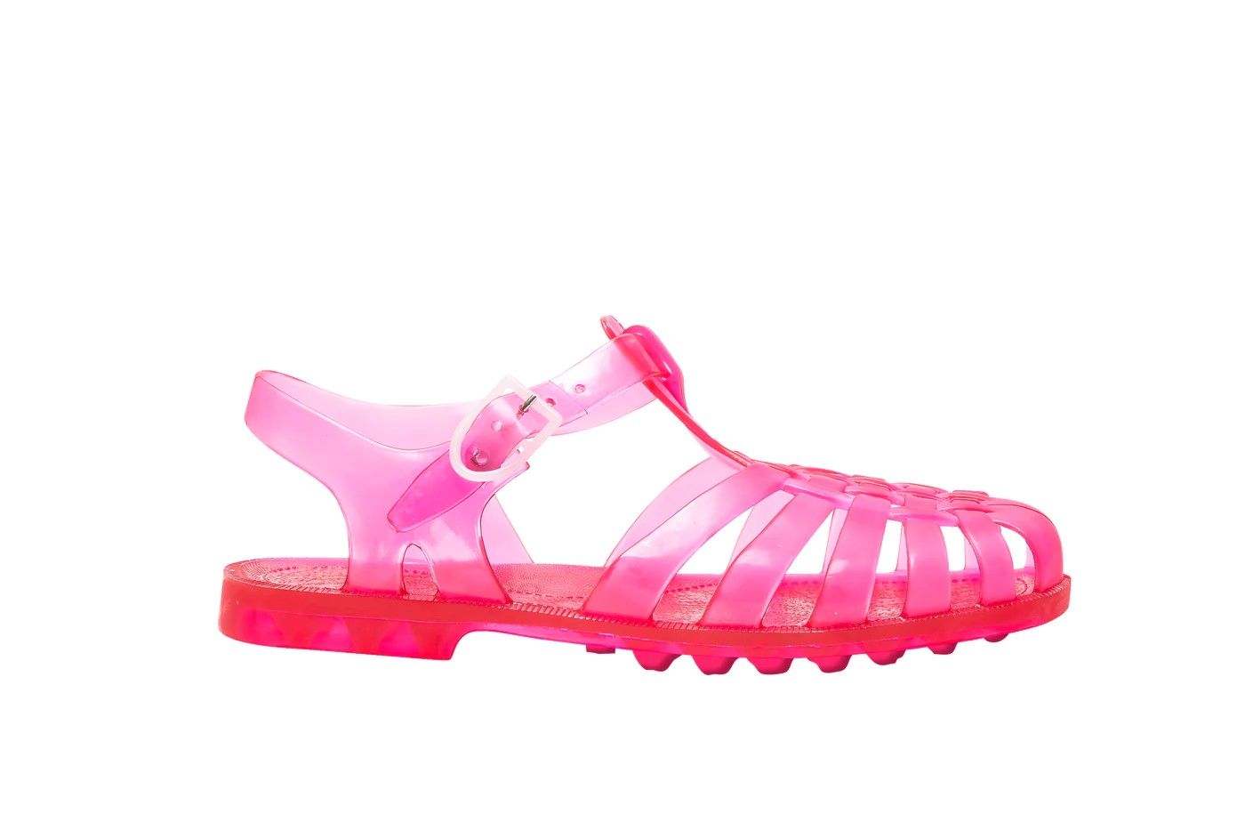 MEDUSE SUN GROSEILLE SANDALS - ÇOCUK SANDALET ŞEFFAF PEMBE