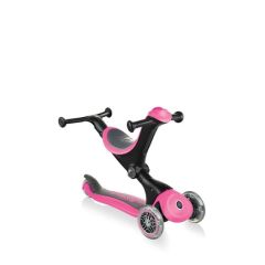 Globber Go Up Deluxe Scooter - Pembe