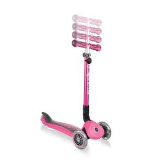 Globber Go Up Deluxe Scooter - Pembe