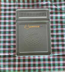 Örtü Bezli Kutu Yemlik - Gri - 3,5 Litre