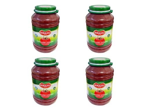 ÖZKALELİ 4300 GR DOMATES SALÇASI AZ TUZLU (4LÜ KOLİ)