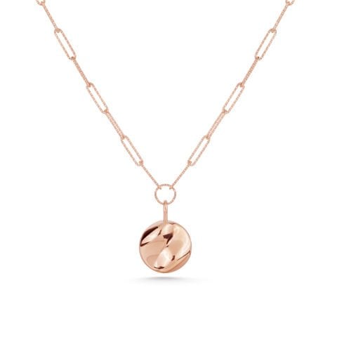Rose Yin Yang Kolye