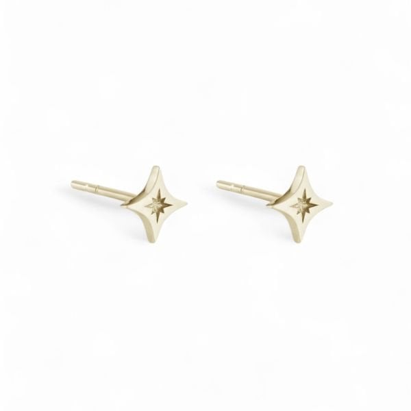 Altın Kaplama Pırıltı Tragus