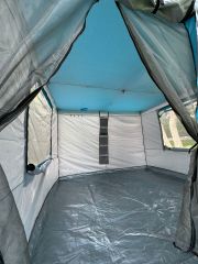 CLK 3x3 mt Kısa Bagaj Boy 115 cm Gazebo Portatif Kamp Çadırı Açık Gri