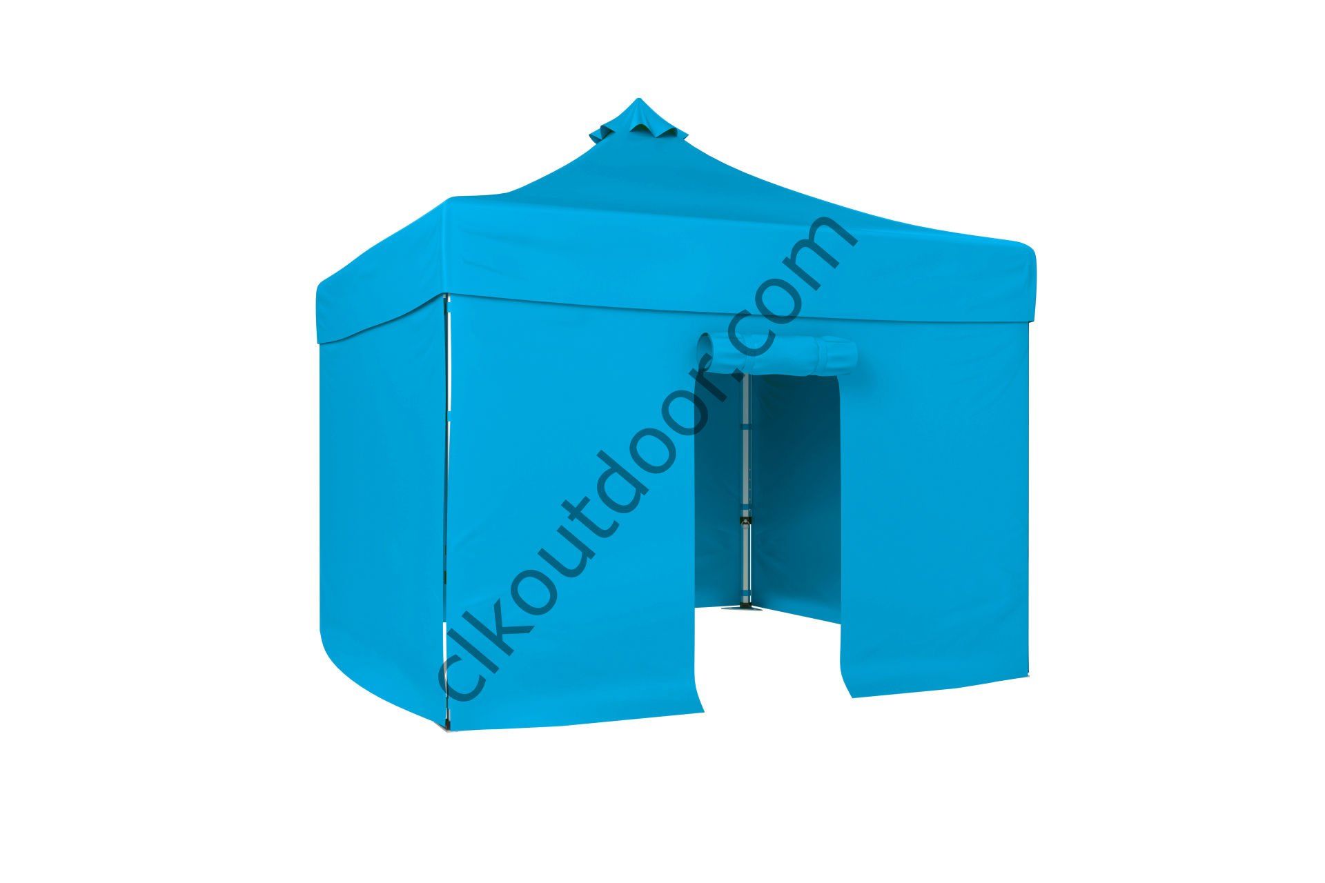 CLK 3x3 Metre Kısa Bagaj Boy 115 cm Katlanabilir Gazebo Çadır 4 Yan Perdeli 1 Kapılı