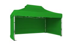 CLK 3x4,5 Katlanabilir Tente Gazebo Portatif Çadır 30 mm 3 Yan Kapalı