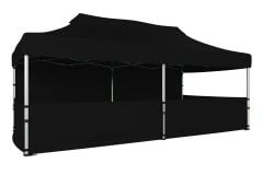 CLK 3x6 40 mm Katlanabilir Tente Gazebo Çadır Gazebo Çadır 1 Tam Duvar 3 Yarım Duvar