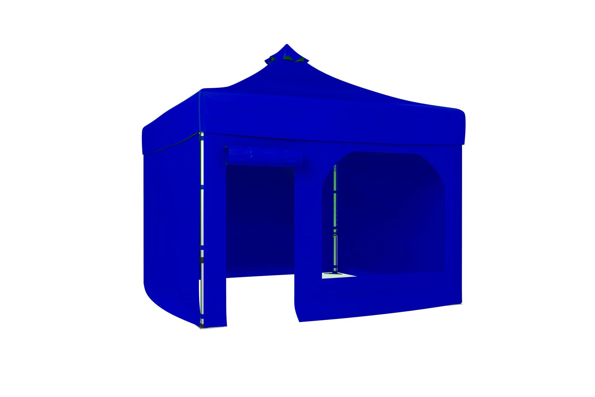 CLK 3x3 40 mm Katlanabilir Tente Gazebo Çadır Gazebo Çadır 3 Yan Kapalı 1 Yan Kapı ve Pencereli