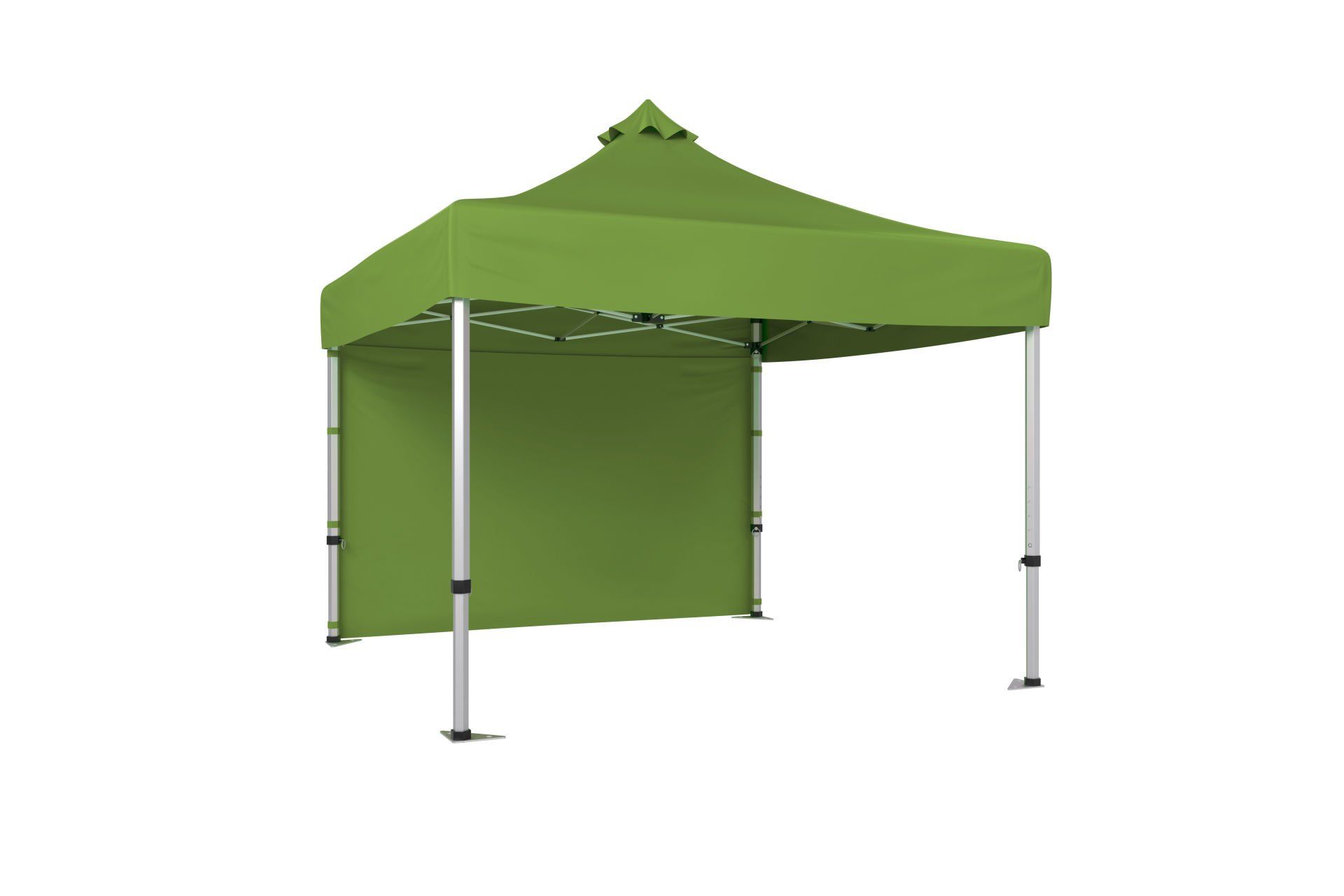 CLK 3x3 40mm Alüminyum Katlanabilir Tente Gazebo Çadır 1 Kenar Kapalı