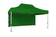 CLK 3x4,5 Katlanabilir Tente Gazebo Portatif Çadır 30 mm Arkası Kapalı