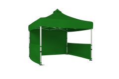 CLK 4x4 52mm Kalın Alüminyum Katlanabilir Tente Gazebo Çadır 1 Tam Duvar 2 Yarım Duvar