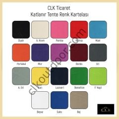 CLK 3x3 40 mm Dekoratif Gazebo Çadır Bungalow Garden Model Sineklikli Perde Katlanır Portatif Bahçe Çadır Tente Çardak