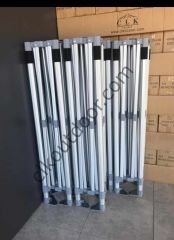 CLK 3x4,5 52mm Kalın Alüminyum Katlanabilir Tente Gazebo Çadır 1 Kenar Kapalı