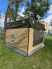CLK 3x3 Karavan Çadırı Kış Bahçesi 40 mm Alüminyum Profil