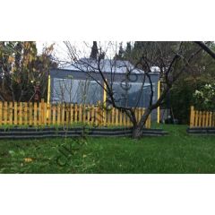 CLK 3x6 mt Karavan Çadırı Kış Bahçesi 40 mm Alüminyum Profil Portatif Katlanabilir Tente