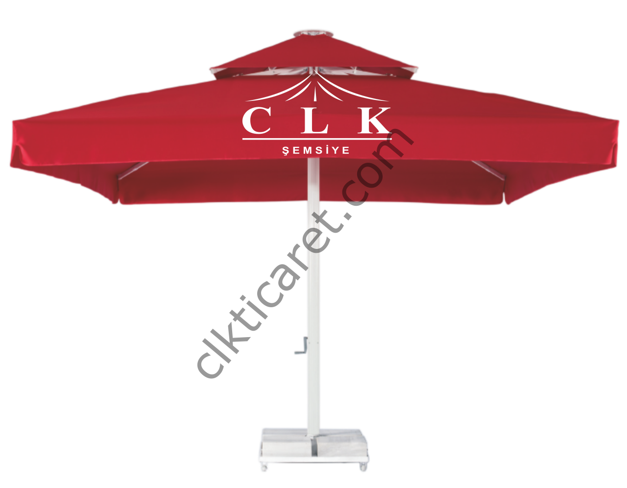 CLK Queen Bacalı Krank Teleskopik Logo Baskılı Şemsiye İmalatı ve Satışı