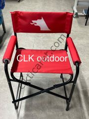 CLK Katlanır Sandalye Logo Baskılı Katlanabilir Rejisör Sandalye İmalatı ve Satışı