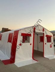 CLK 4x4 Metre Depo Şantiye Yemekhane Çadırı Galvaniz Borulu Kamelya
