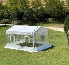 CLK 3x5 Metre Kamelya Bahçe Tentesi Kamp Karavan Kış Bahçesi Branda