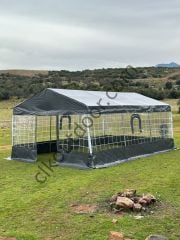CLK 4x8 Metre Kamelya Bahçe Tentesi Kış Bahçesi Branda