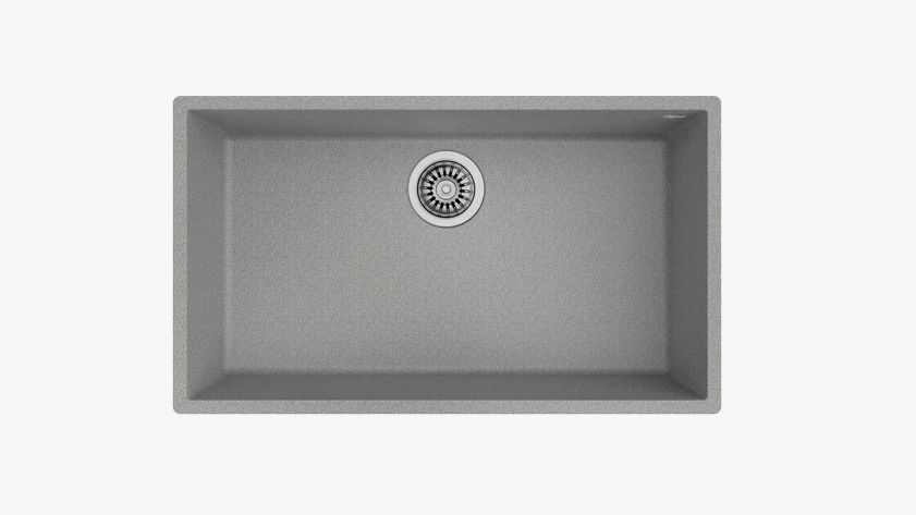 TEKA_Square 72.40 Stone Grey Alt montaj TeGranit Evye