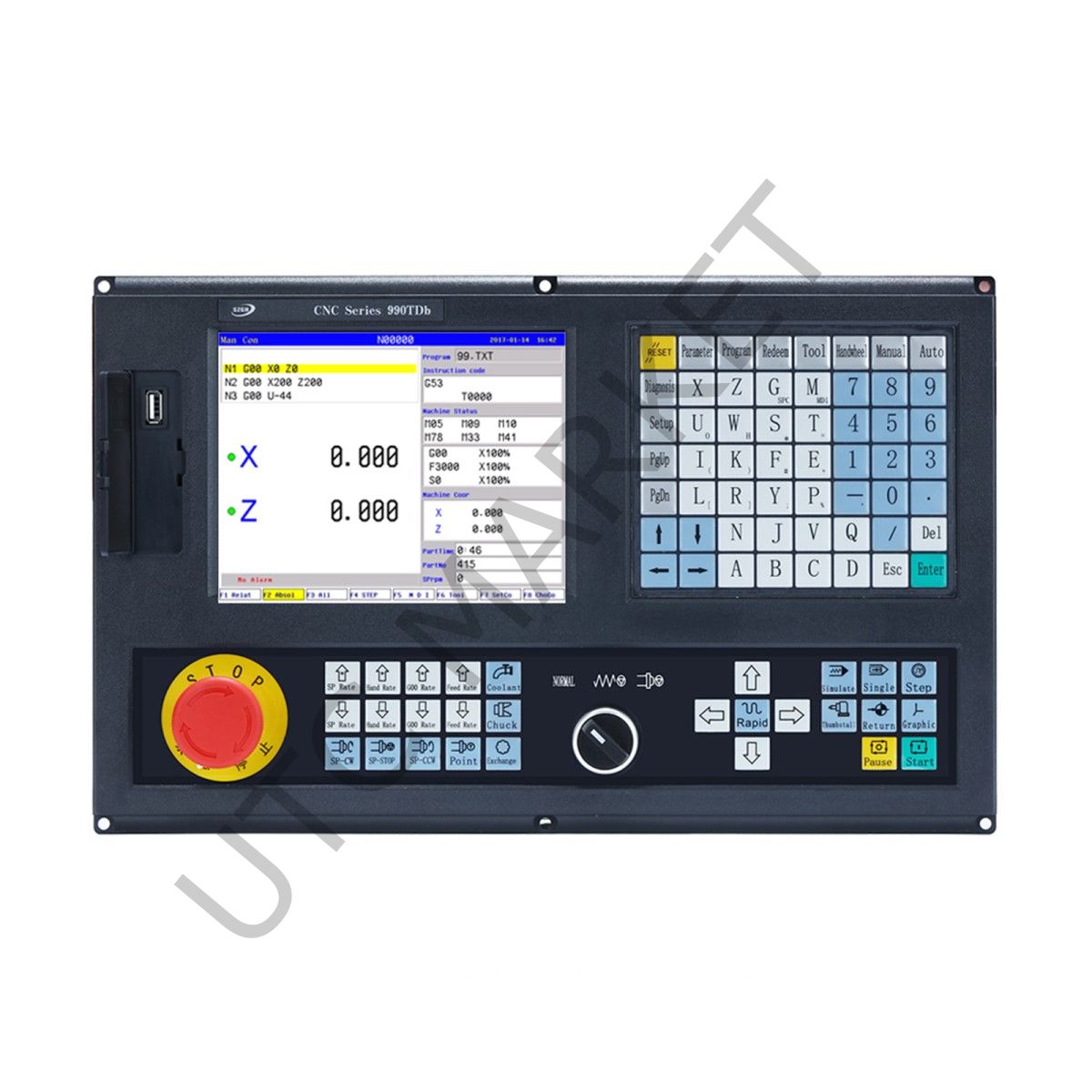 2 Eksen CNC Torna Kontrol Ünitesi NEW990TDca