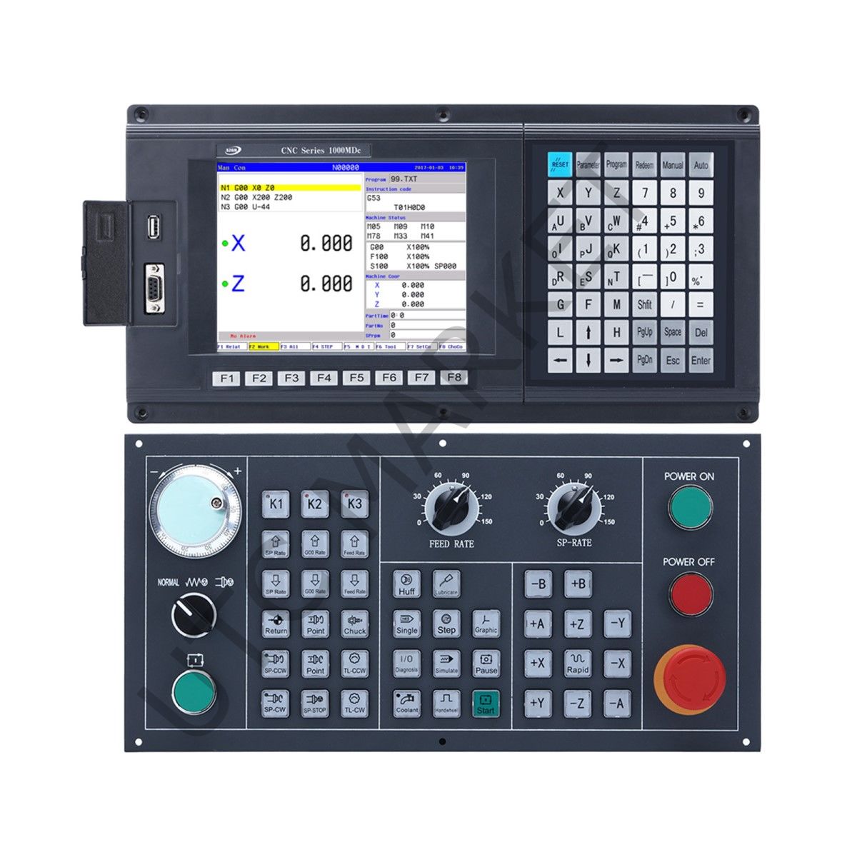 2 Eksen CNC Torna Kontrol Ünitesi NEW1000TDca