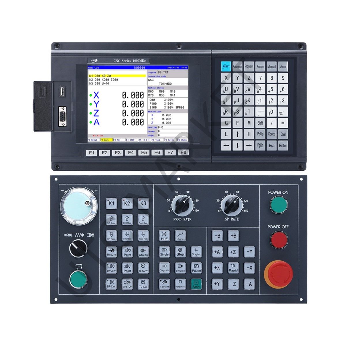 4 Eksen CNC Torna Kontrol Ünitesi NEW1000TDca