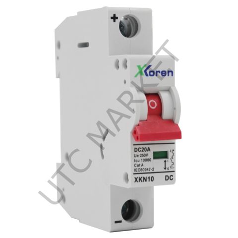 Xkoren XKN3 3kA 1P C Tipi 10A Otomatik Sigorta