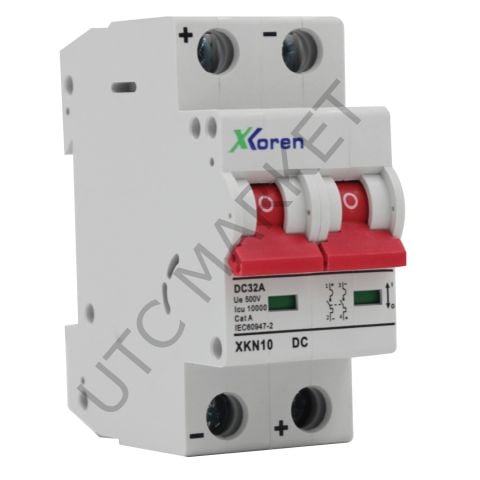 Xkoren XKN3 3kA 2P C Tipi 4A Otomatik Sigorta