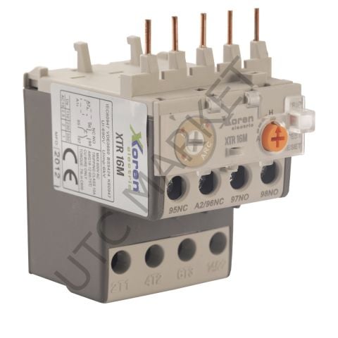 XTR XMC M6A-16A İçin 1.6A-2.5A Mini Termik Röle