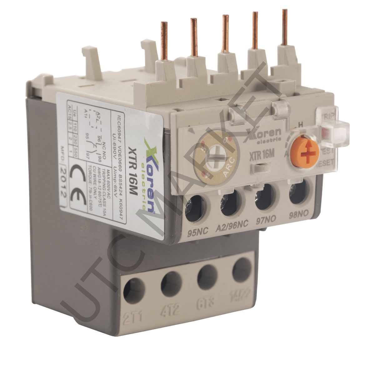 XTR 22K XMC 9A-22A İçin 9A-13A Termik Röle