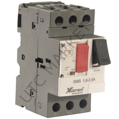 XMS-32K 32 Kasa 1A-1.6A 100kA 400V 0.55kW Motor Koruma Şalteri