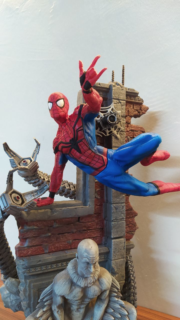 Spiderman Diorama Marvel