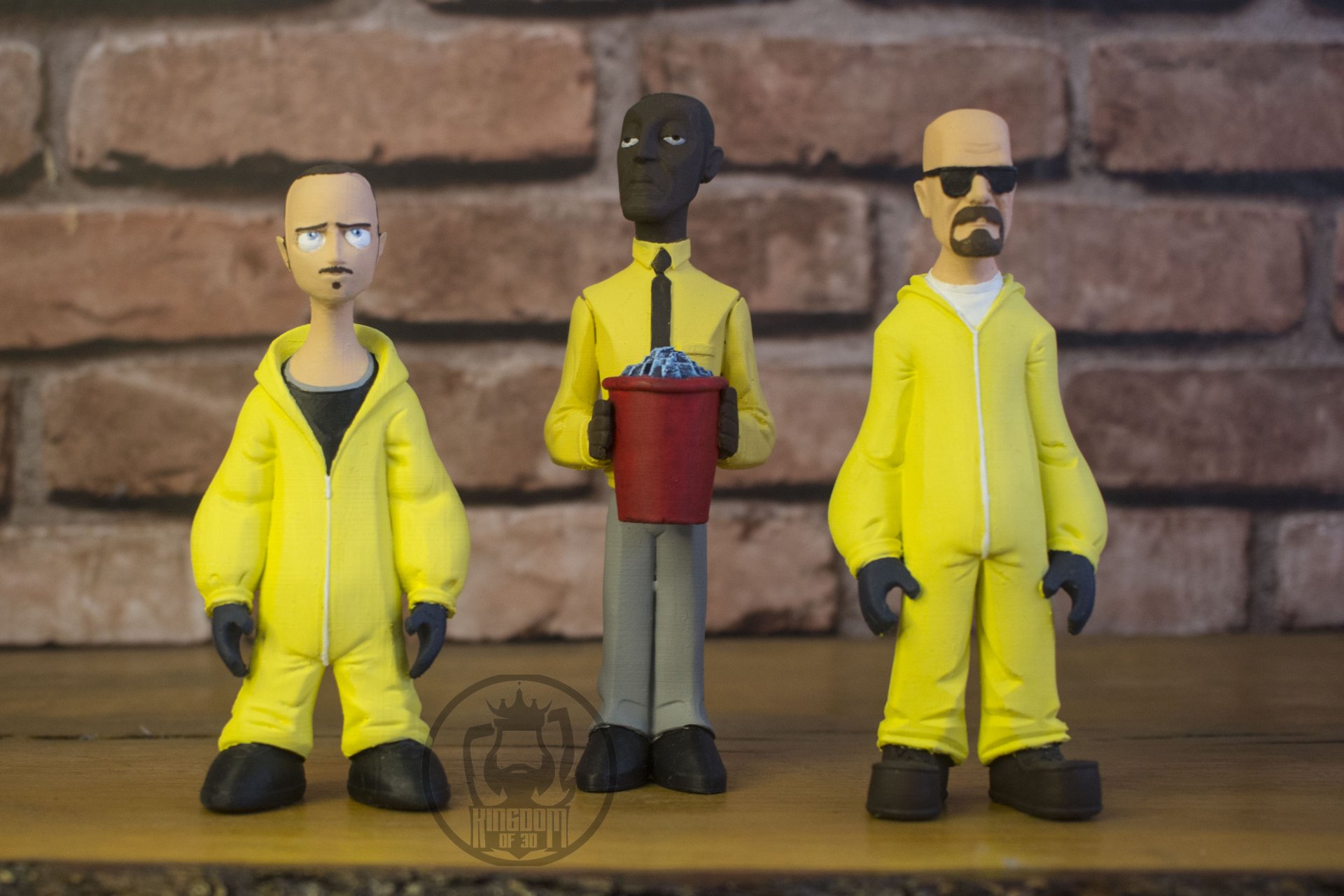 Breaking Bad Mini Set (Walter,Jesse,Gustavo)