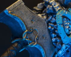 God Of War Ragnarök Thor Hammer(Mjolnir) Standlı Küçük