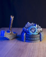 God Of War Ragnarök Thor Hammer(Mjolnir) Standlı Küçük