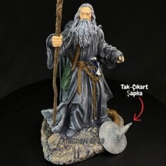 Gri Gandalf Figürü – El Yapımı, Sınırlı Stok, Koleksiyonluk