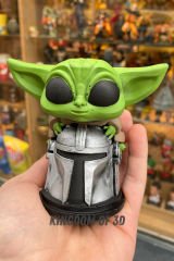 Baby Yoda Figür, Mandalorian Yoda Heykeli, Star Wars fan