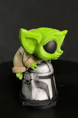 Baby Yoda Figür, Mandalorian Yoda Heykeli, Star Wars fan