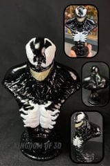 Venom Büst, Venom Figür, Marvel Figür Koleksiyonu